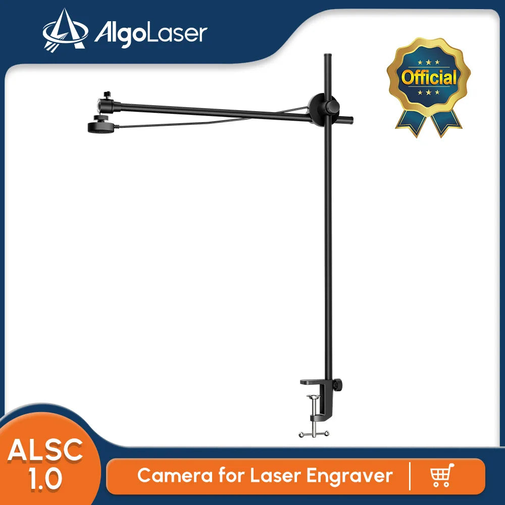 Cámara AlgoLaser ALSC1.0 Lightburn para máquina de grabado láser. Posicionamiento preciso. Cámara industrial HD. Compatible con la mayoría de las máquinas.