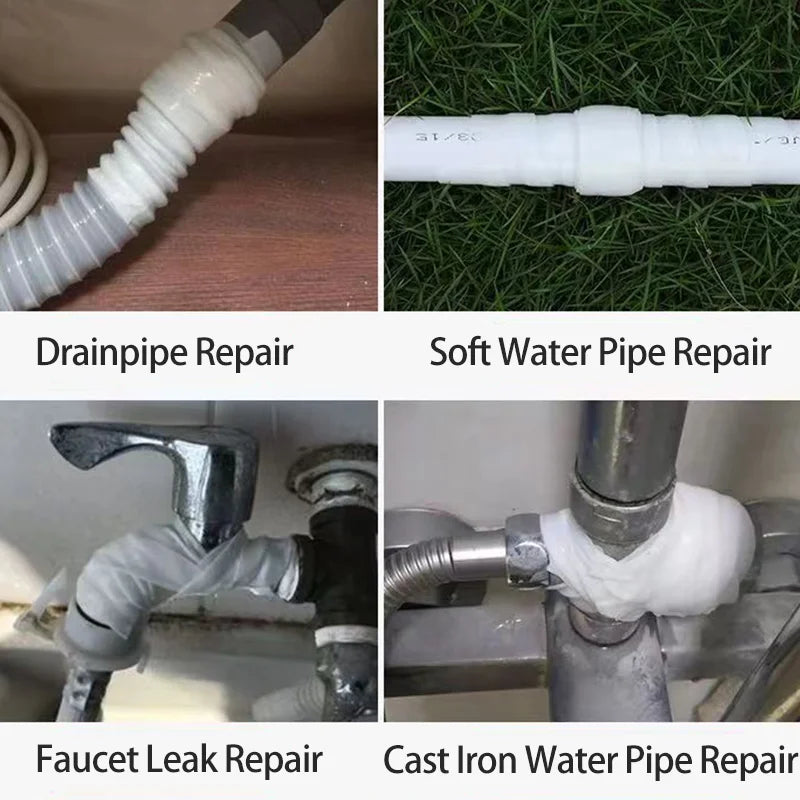 1Roll Self-adhesive Waterproof Tape With High Pressure Resistance And Strong Leak-stopping And Water-stopping Repair