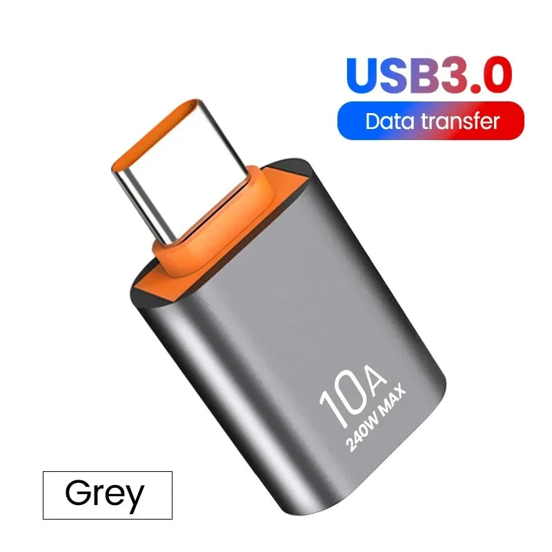 10A OTG USB 3.0 Type C OTG Adapter USB C Male to USB 3.0 Female Cable Converter OTG USB For Xiaomi Samsung Laptop Date Transfer