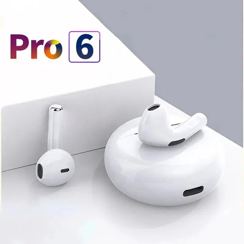 Auriculares inalámbricos Air Pro 6 TWS originales, Bluetooth, con micrófono, intrauditivos, deportivos, para Xiaomi