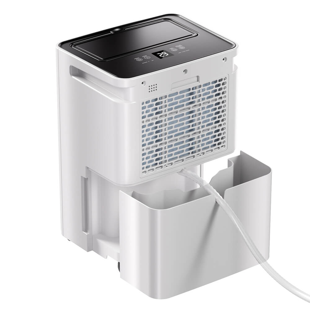 Solayce PD16R-02EE Dehumidifier 16L/24h, 3.2L Large Water Tank, Digital Humidity Display, Coverage Area 50㎡(538 sq. ft), 24H Timer, Ideal for Laundry Drying, Bedroom, Basement, Garage & Kitchen