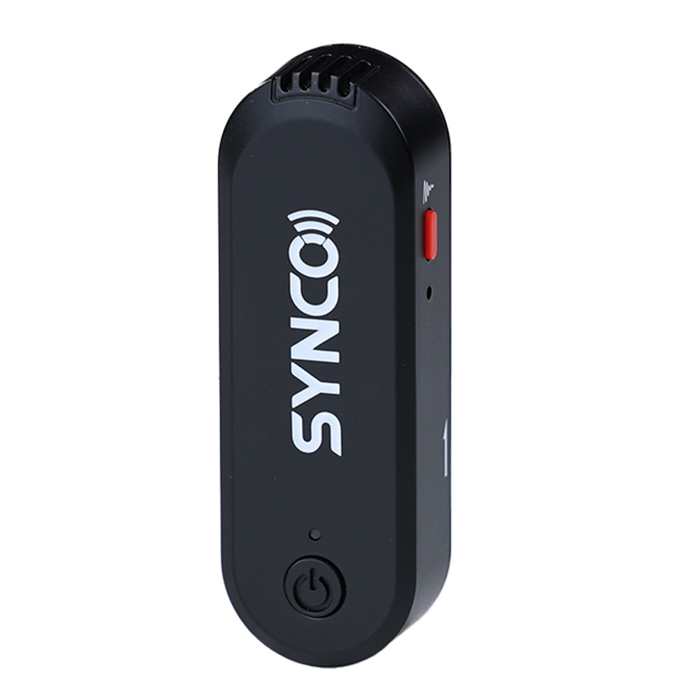 SYNCO G3 Pro Wireless Collar Microphone, 250m 2.4GHz Transmission, 2-inch Touch Screen, 3 Levels of Noise Cancellation, 10 Hours of Continuous Recording