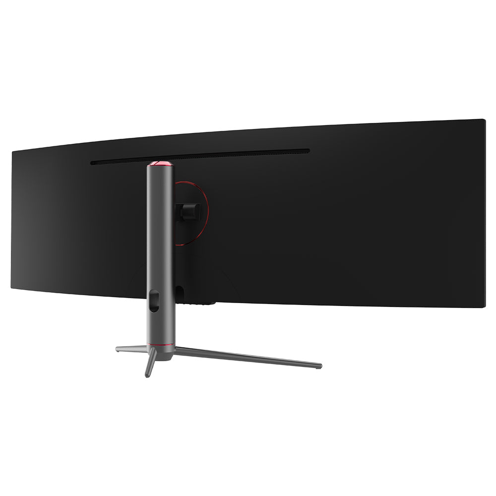 TITAN ARMY C49SHC 49-inch Gaming Monitor, 3840*1080 CSOT HVA Panel, 32:9 Oversized Curved Screen, 144Hz High Refresh Rate, Smart PIP/PBP Split Screen, Adaptive-Sync, 1*HDMI 2.0 1*DP 1.4 1*Full-Feature USB-C 1*USB-B 2*USB-A, 65W Reverse Charging