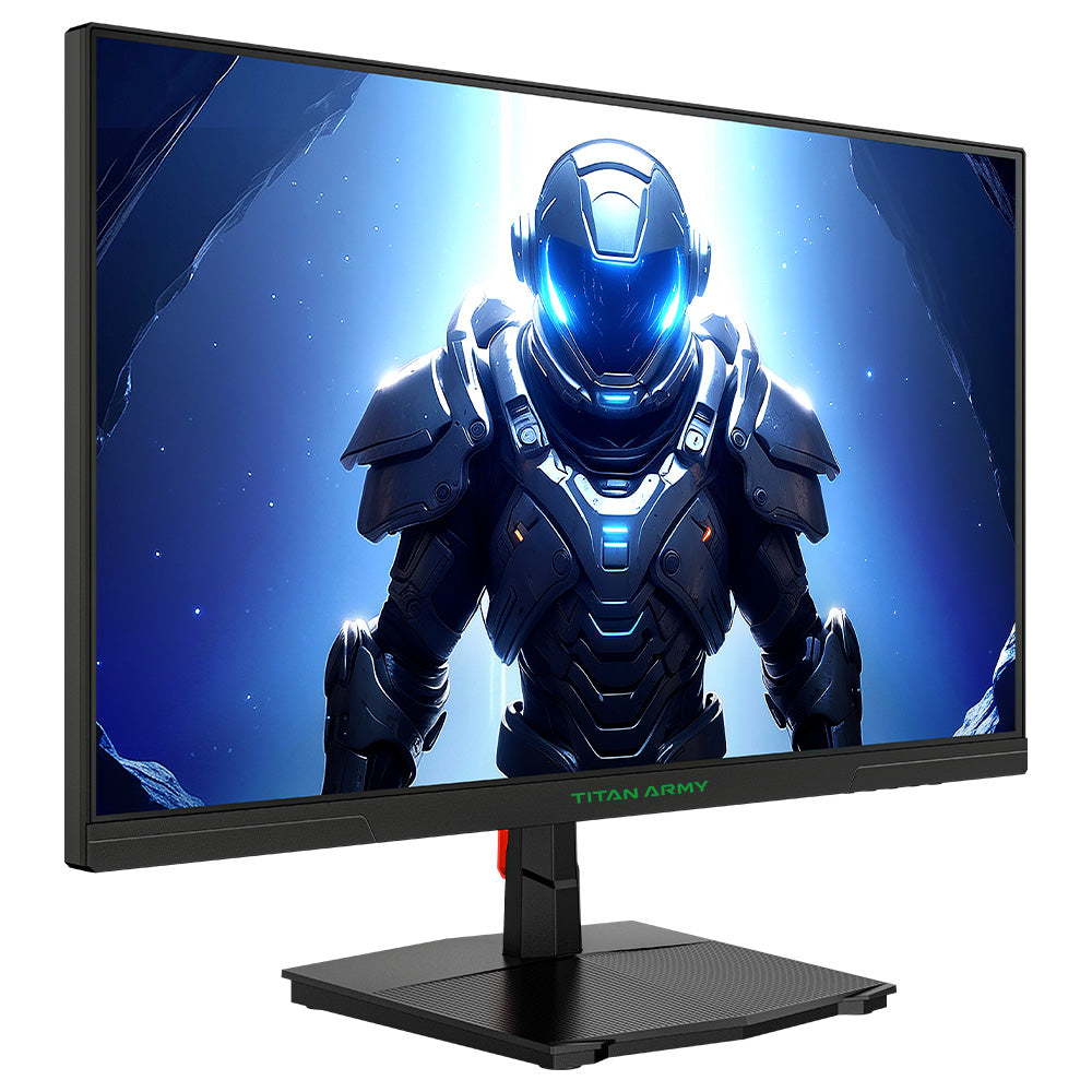 TITAN ARMY P2510S Gaming Monitor, 24.5'' 2560*1440 QHD FAST IPS Screen, 240Hz Refresh Rate, 1ms GTG, 95% DCI-P3, HDR10, Adaptive-Sync, Dynamic OD, Game Rush Mode, PIP & PBP Display, Versatile Picture Modes, Low Blue Light, VESA Wall Mounting