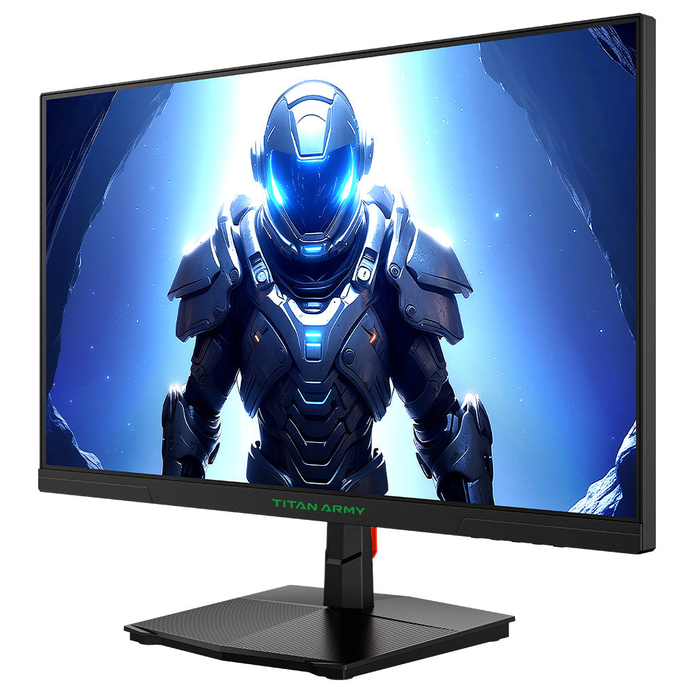 TITAN ARMY P2510S Gaming Monitor, 24.5'' 2560*1440 QHD FAST IPS Screen, 240Hz Refresh Rate, 1ms GTG, 95% DCI-P3, HDR10, Adaptive-Sync, Dynamic OD, Game Rush Mode, PIP & PBP Display, Versatile Picture Modes, Low Blue Light, VESA Wall Mounting