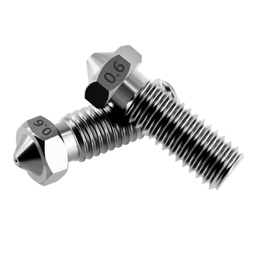 TWO TREES 0.6mm Hardened Steel Volcano Nozzle with M6 Thread