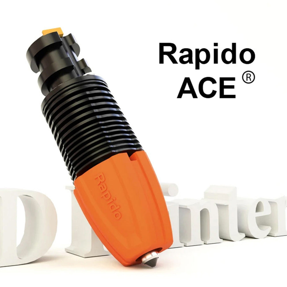 Trianglelab Rapido ACE UHF Hotend - PT1000 Thermistor, Compatible with Dragon/Rapido, V6 Adapter