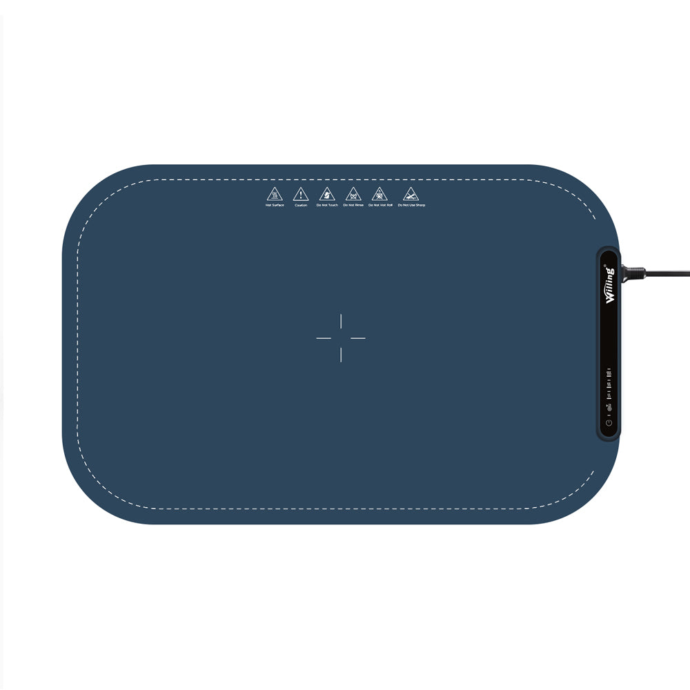 Willing BW614 Electric Warming Tray, 250W Power, 3 Temp Setting, Easy to Clean with Nano-Material, Auto Shut-Off