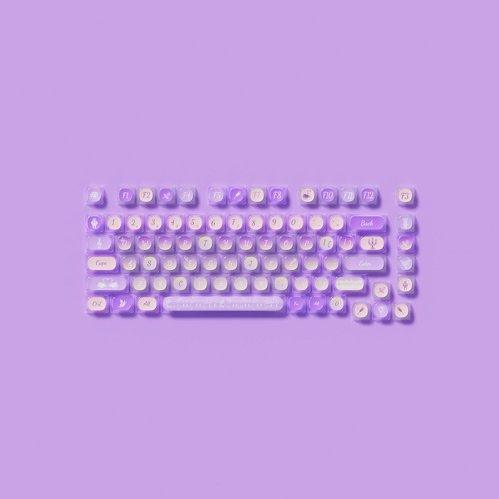 Akko Swan Sonata Pudding Keycap Set (140-key)