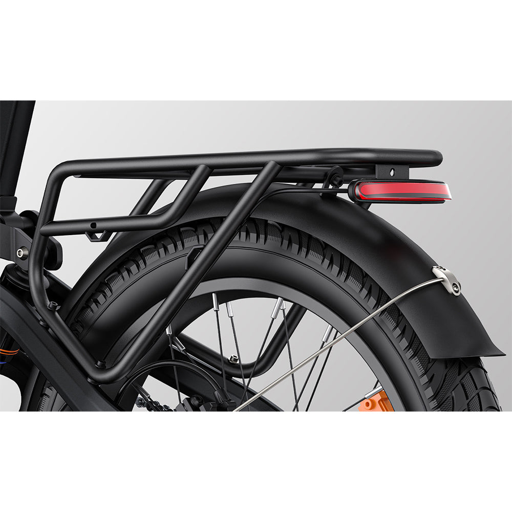 ENGWE L20 3.0 Boost Electric Bike, 250W Motor, 48V 13.5Ah Battery, 20*3.0 inch Tire, 135km Max Range, Hydraulic Brakes, Full Suspension, Torque Sensor, Shimano 7-speed - Golden