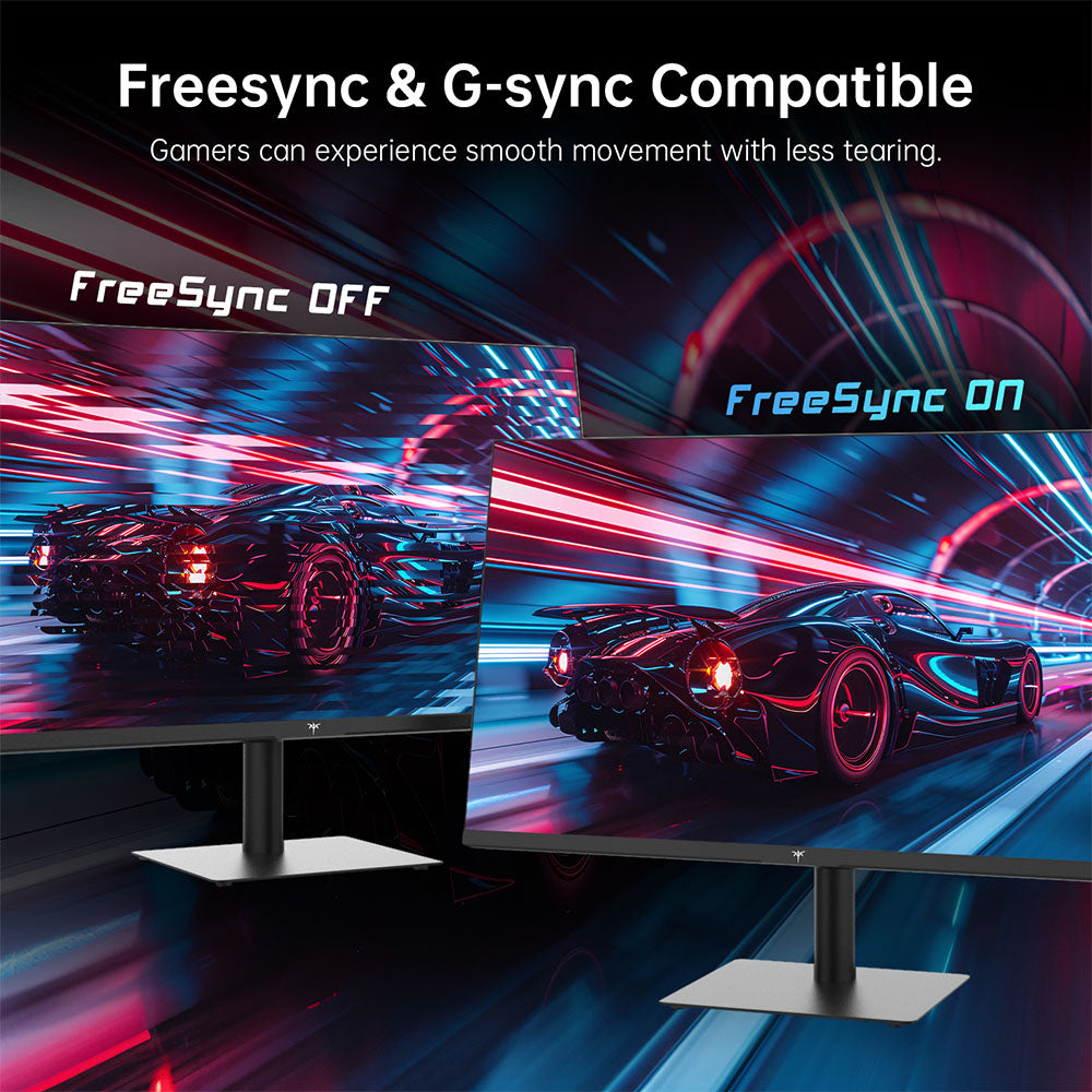 KTC H32T13 Gaming Monitor, 32 inch 2560*1440 16:9 IPS Screen, 100Hz Refresh Rate, FreeSync & G-Sync, 1000:1 Contrast Ratio, Low Blue Light & Flicker Free, 2*HDMI 2.0, 1*DP1.4, 1*Earphone Jack, VESA Mount
