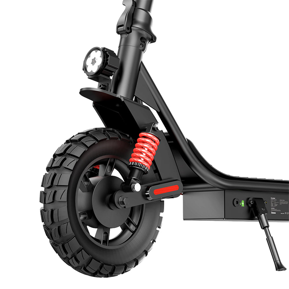 iScooter i10 Pro Electric Scooter, 800W Motor, 48V 15Ah Battery, 10-inch Tires, 45km/h Max Speed, 60km Range, Electronic Brake & Drum Brake, Front & Rear Suspension, LED Display, App Control