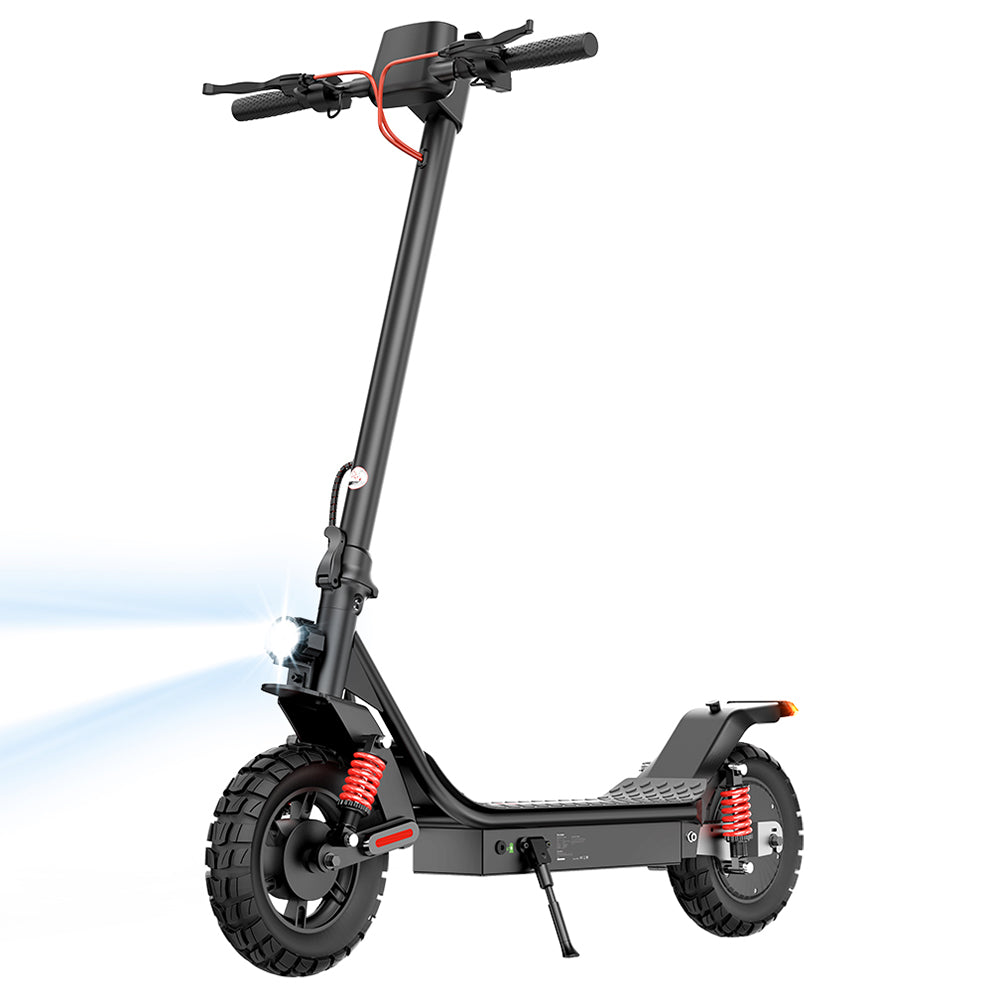 iScooter i10 Pro Electric Scooter, 800W Motor, 48V 15Ah Battery, 10-inch Tires, 45km/h Max Speed, 60km Range, Electronic Brake & Drum Brake, Front & Rear Suspension, LED Display, App Control