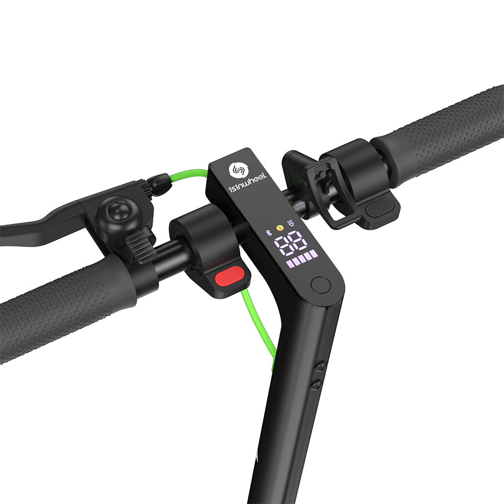 isinwheel S9 Pro Electric Scooter, 350W Motor, 36V 7.5Ah Battery, 8.5 Inches Pneumatic Tire, 25km/h Max Speed, 28km Range, App Control