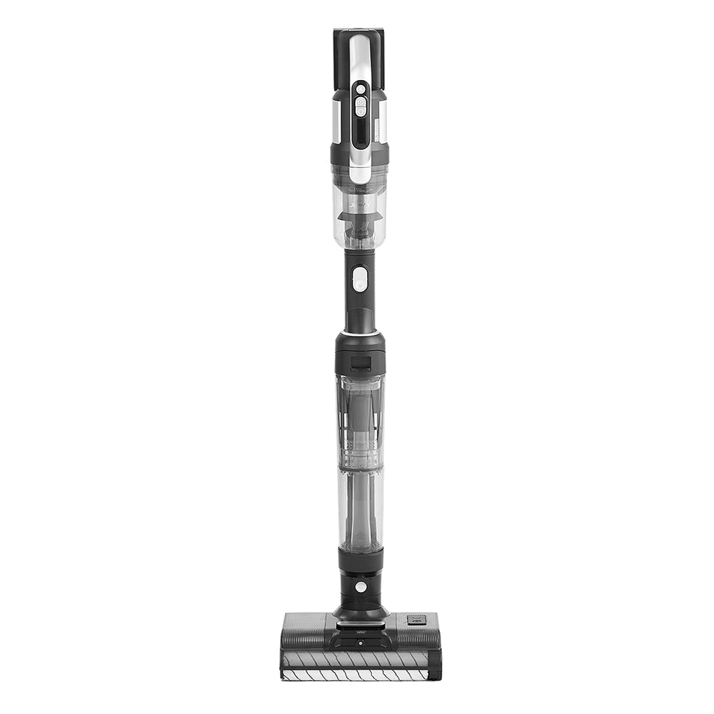 JIMMY PW11 Pro Max 5-in-1 Cordless Vacuum & Washer, 460W Strong Power, Double Cleaning, Hot Air Fast Dry, LED Screen, 180° Lay Flat Design, Dual Roller Brushes, For Hard Floors, Pet Hair and the Whole House, Silver-Black Color