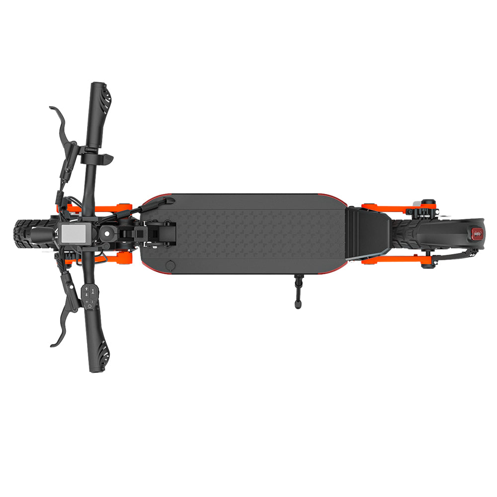 JOYOR S10-Z Electric Scooter 10 Inch Off-road Tires 60V 18Ah Battery 1000W*2 Dual Motor 70-85KM Range 120KG Load Double Hydraulic Disc Brakes Shock absorber Turn signal Smart LED Display update from S10-S - Black