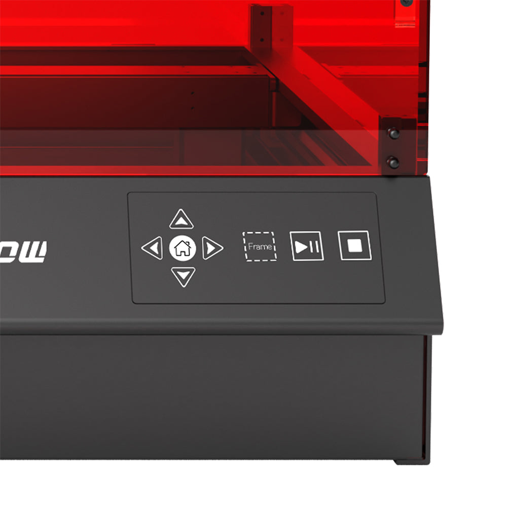 Mecpow X4 Pro 22W FDA Class 1 Laser Engraving Machine, Built-in Camera, 22000mm/min Speed, 0.08x0.1mm Laser Spot, Emergency Stop, Offline Work, Protective Cover & Integrated Air Assist, Support LightBurn/ LaserGRBL/ MKSLaser, 410*400mm