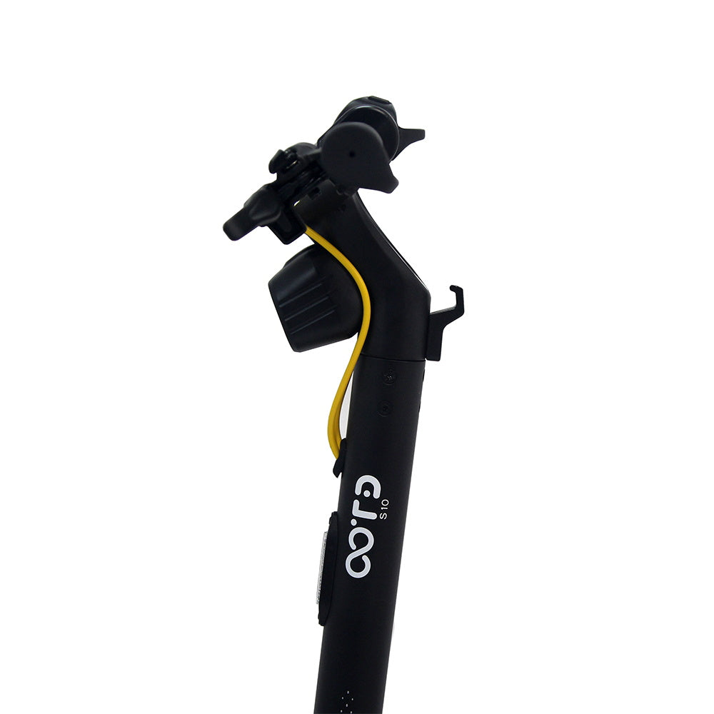 OOTD S10 Folding Electric Scooter 10 Inch Tires 1400W Motor 25km/h Max Speed 48V 20Ah Battery for 60-70km Range 120KG Max Load Disc Brake shock absorption IPX4 APP - Yellow