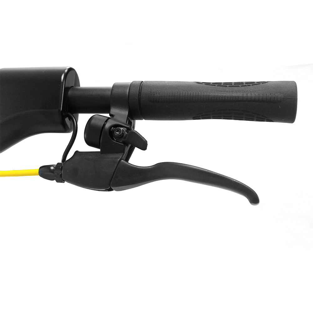 OOTD S10 Folding Electric Scooter 10 Inch Tires 1400W Motor 25km/h Max Speed 48V 20Ah Battery for 60-70km Range 120KG Max Load Disc Brake shock absorption IPX4 APP - Yellow