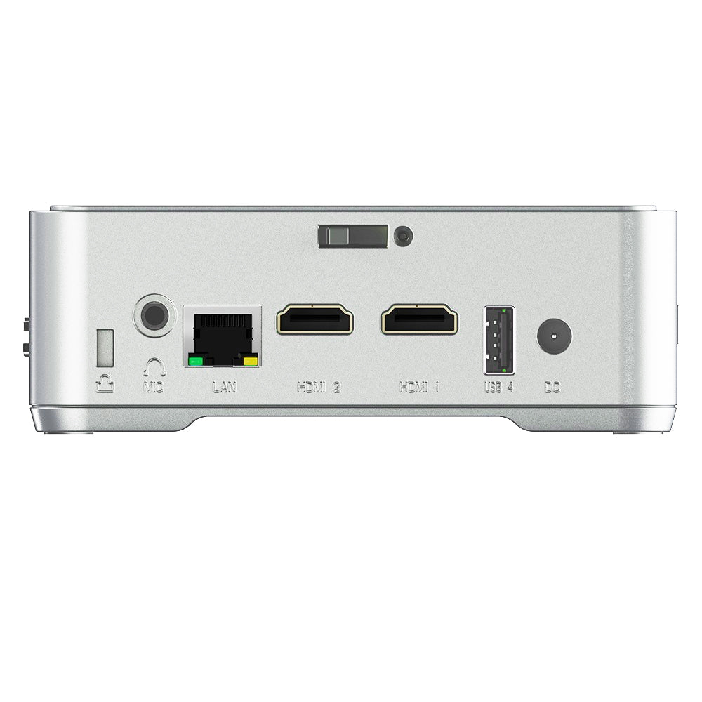 (2024 Upgraded Version) OUVIS GK3 Plus Mini PC, Intel Alder Lake N-95 Quad Core up to 3.4GHz, 16GB DDR4 RAM 512GB SSD, 2xHDMI VGA 4K@60Hz Triple Display, 2xUSB2.0 2xUSB3.0 1000Mbps LAN, 2.4/5GHz WiFi Bluetooth 4.2, with VESA - EU