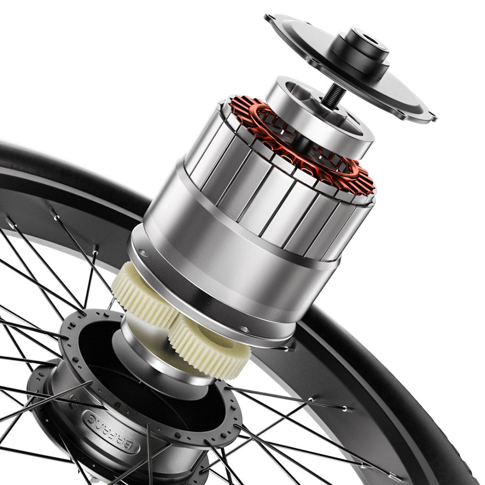 Shengmilo MX05 26 Inch Fat Tire Mountain E-Bike 500W Bafang Motor 42Km/h Max Speed 48V 15Ah LG Battery 60km Range Dual Oil Disc Brakes