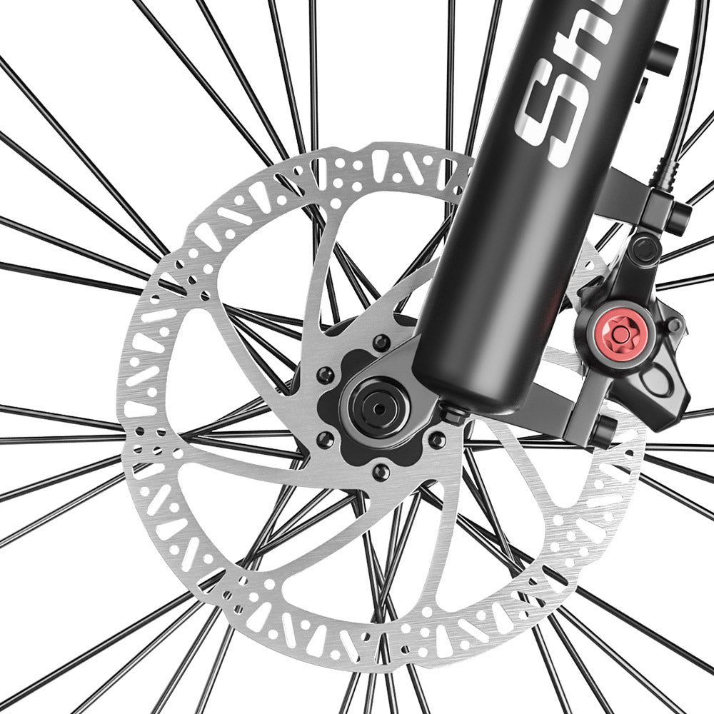 Shengmilo MX05 26 Inch Fat Tire Mountain E-Bike 500W Bafang Motor 42Km/h Max Speed 48V 15Ah LG Battery 60km Range Dual Oil Disc Brakes