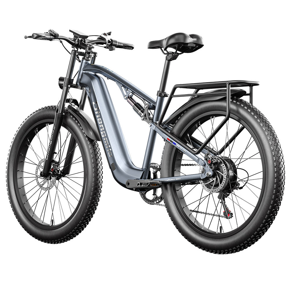 Shengmilo MX05 26 Inch Fat Tire Mountain E-Bike 500W Bafang Motor 42Km/h Max Speed 48V 15Ah LG Battery 60km Range Dual Oil Disc Brakes