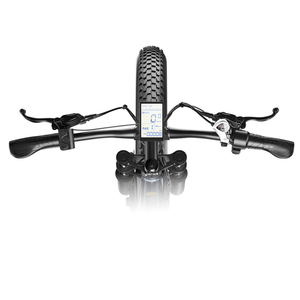 Shengmilo MX05 26 Inch Fat Tire Mountain E-Bike 500W Bafang Motor 42Km/h Max Speed 48V 15Ah LG Battery 60km Range Dual Oil Disc Brakes