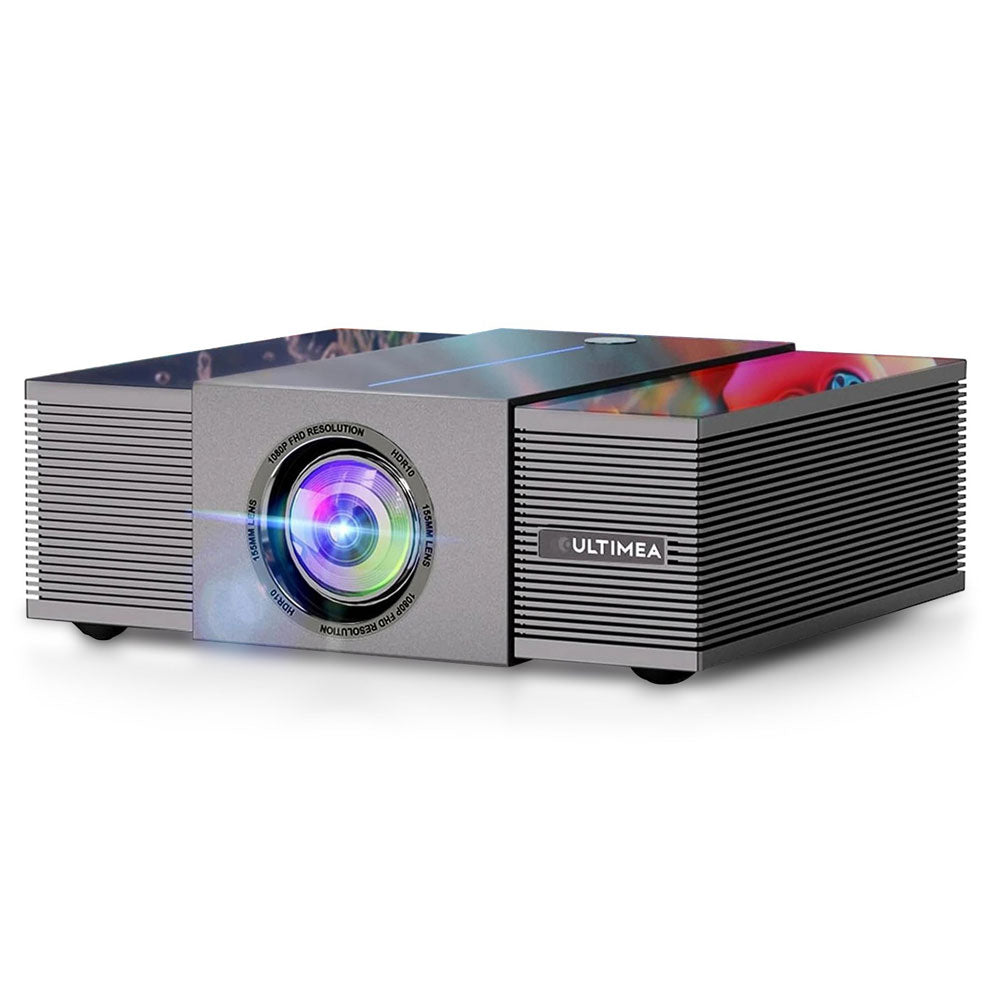 Ultimea Apollo P60 Projector, 900 ANSI Lumens, Fully-enclosed Optical Engine, Native 1080P, 30W Speaker, 4K Decoding, Auto Focus & 6D Auto-keystones, Bluetooth 5.3