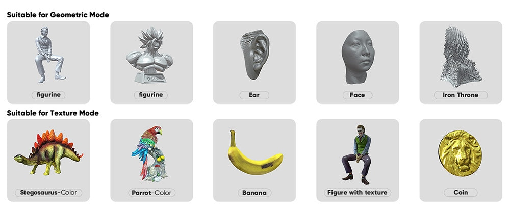 3DMakerpro Seal 3D Scanner, 0.01mm Accuracy, 0.05mm Resolution, 24-bit Color Capture