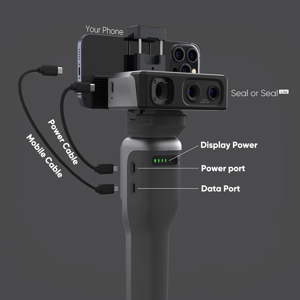 3DMakerpro Smart Grip for Seal/Seal Lite/Moose/Moose Lite 3D Scanner