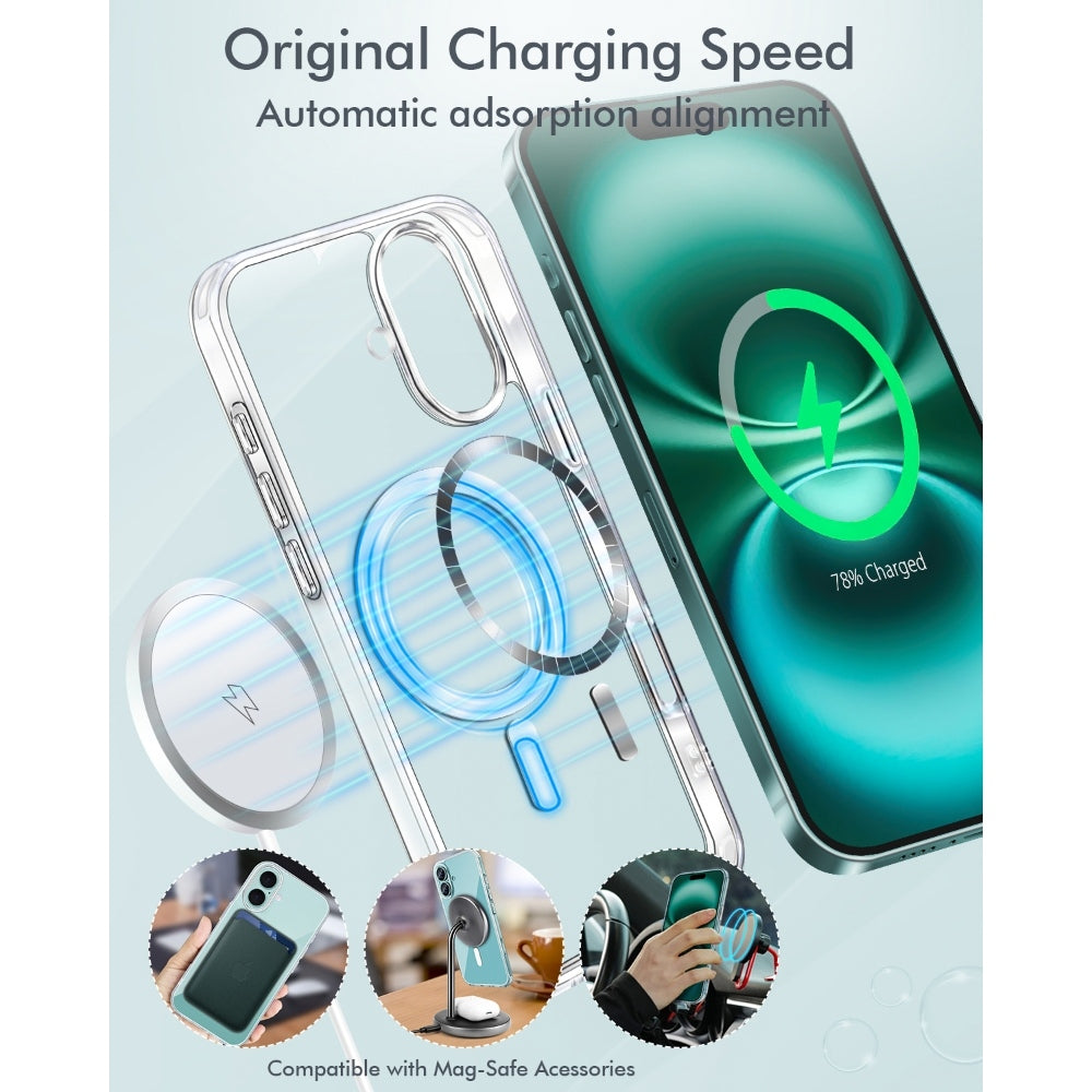 3inuS S61 Phone Case and Screen Protector for iPhone 16