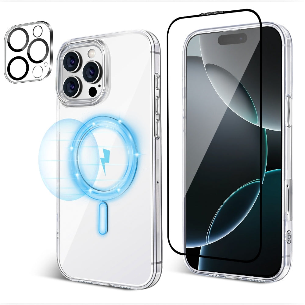 3inuS S63 Phone Case and Screen Protector for iPhone 16 Pro Max