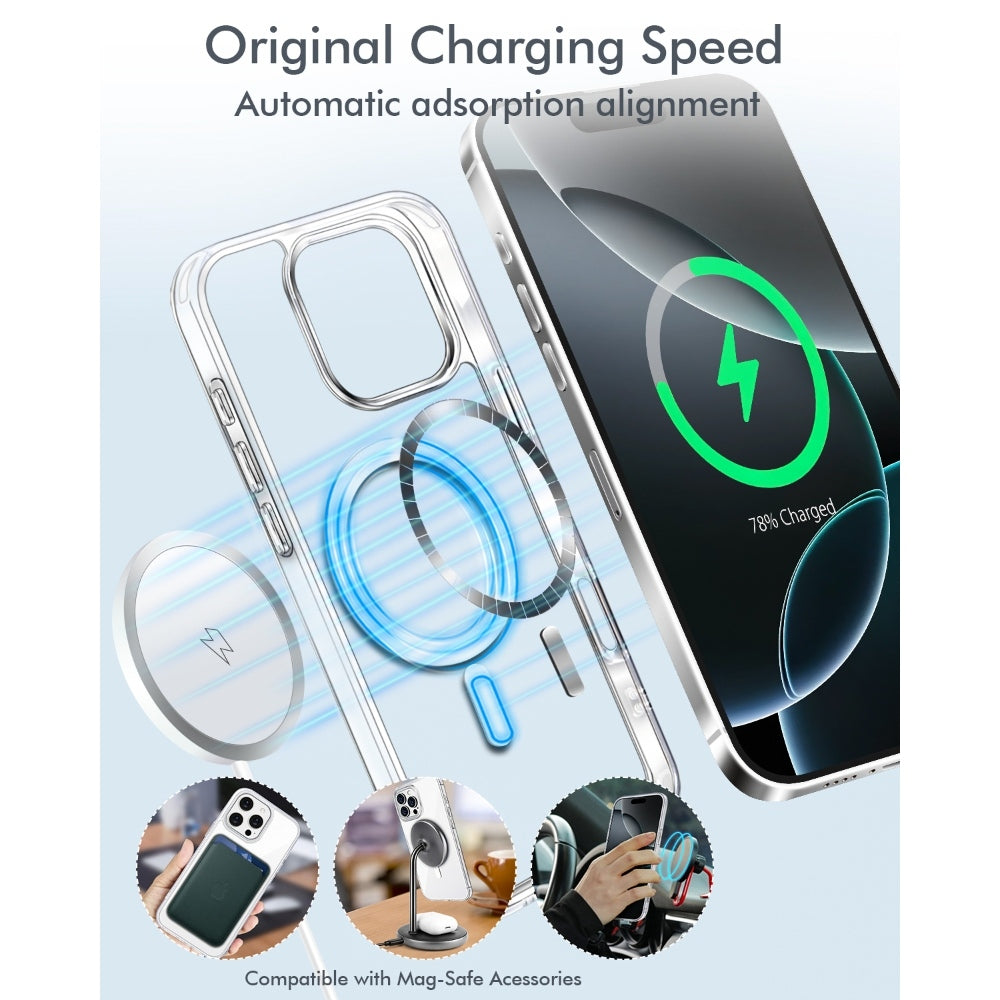 3inuS S63 Phone Case and Screen Protector for iPhone 16 Pro Max