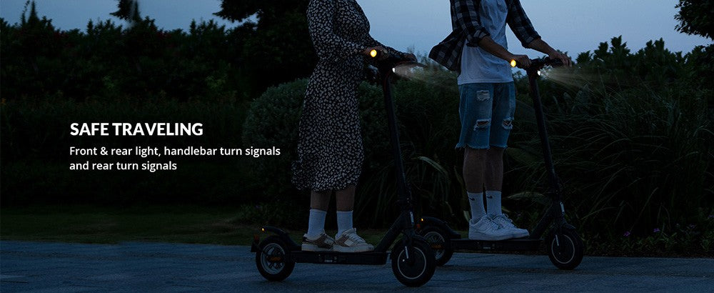 5TH WHEEL V30 Pro Electric Scooter 10in Honeycomb Tire 350W Front Motor (MAX 520W) 18Mph Max Speed 36V 7.5Ah Battery