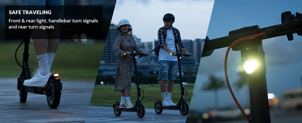 5TH WHEEL V30 Pro Electric Scooter 10in Honeycomb Tire 350W Front Motor (MAX 520W) 18Mph Max Speed 36V 7.5Ah Battery
