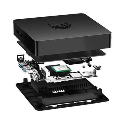 BMAX B1 Pro Mini PC Intel Gemini Lake N4000 Up to 2.6 GHz Windows 11 8GB RAM 128GB SSD 2.4G/5G Dual Band WiFi Bluetooth 4.2 - EU