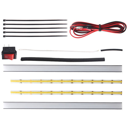 FYSETC LED Light Kit, Dual Light Bar 24V, 3D Printer Lamp Strip, for Prusa MK4