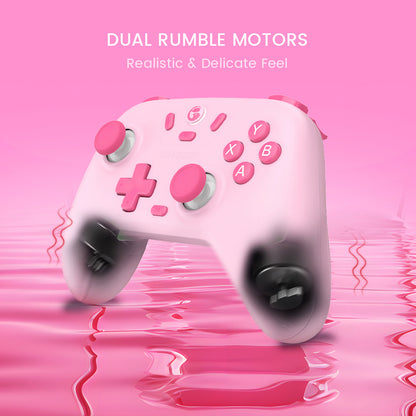 GameSir Nova Lite Wireless Game Controller, Tri-mode Connection, Compatible with PC / Steam / Android / iOS / Switch - Green