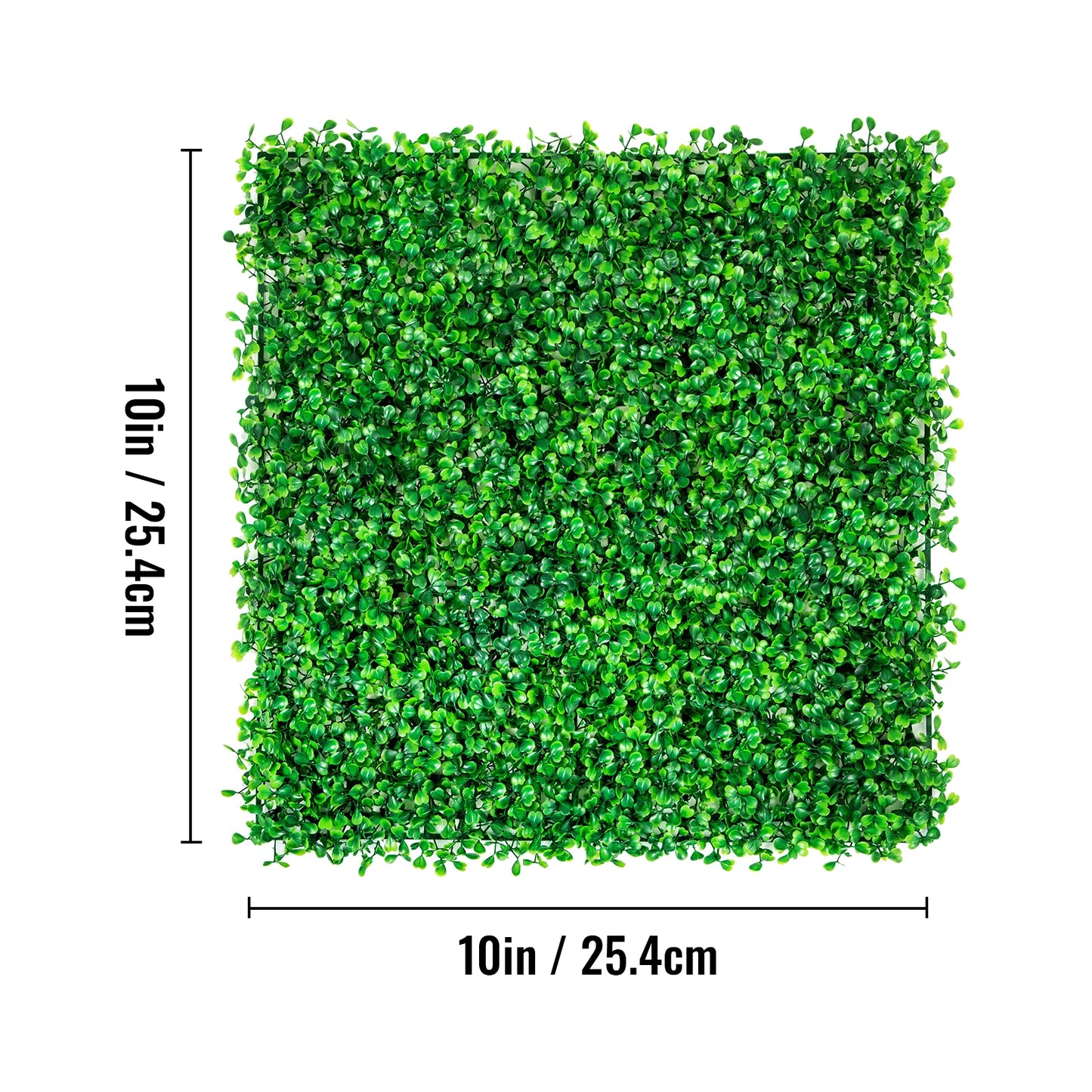 VEVOR - Decoración de pared con plantas artificiales, seto de boj, panel de pared, decoración del hogar, plantas falsas, césped, fondo de pared, pantalla de seto de privacidad