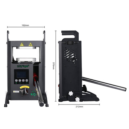 LTQ VAPOR KP-402 Heat Press Machine, Dual Heating Plates, 4 Ton Pressure Starter, Adjustable Temperature