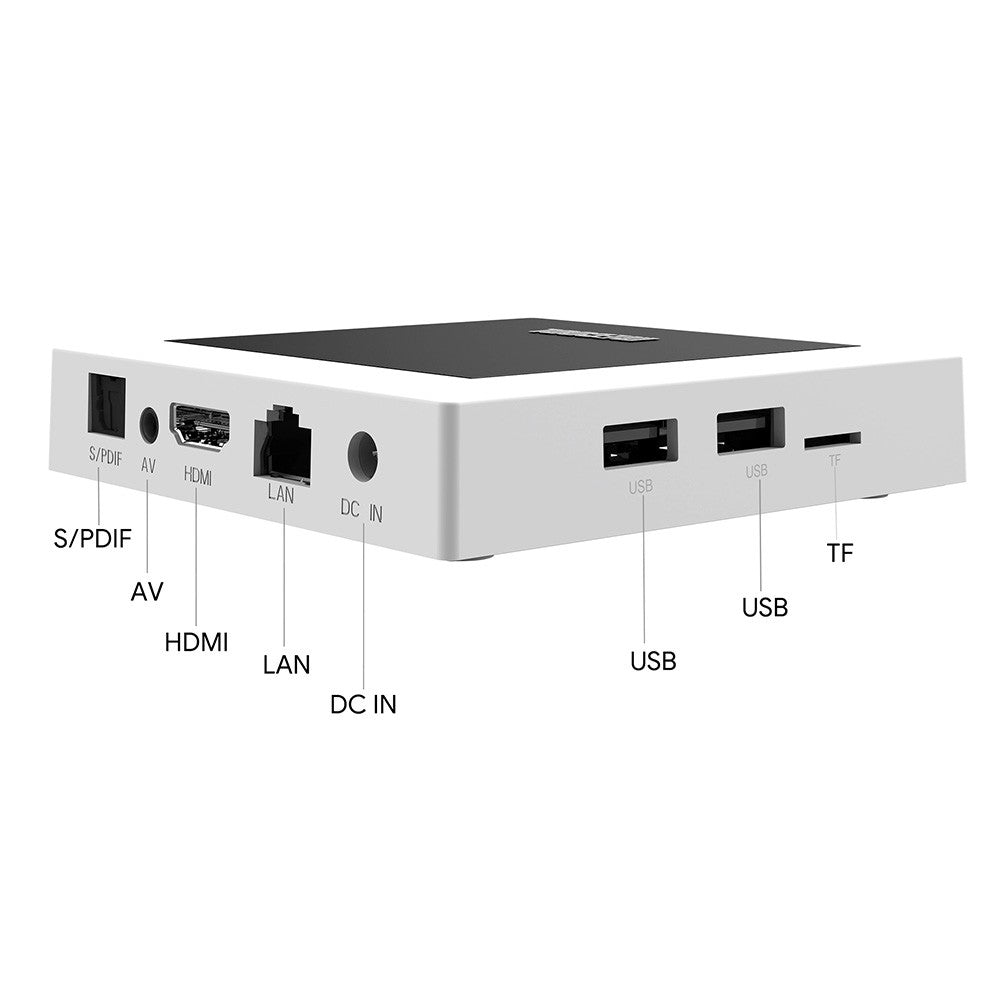 MECOOL KM7 Plus TV Box Android 11 Amlogic S905Y4 Quad-Core A35, 4K HDR, 2GB DDR4 16GB EMMC, 5G WiFi, Bluetooth 5.0
