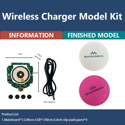 Makcosmos MKCD04 3D Printing Wireless Charger Model Kit
