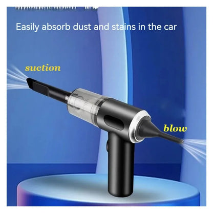 Aspiradora inalámbrica para coche, potente máquina de limpieza, miniaspiradora portátil inalámbrica de mano para electrodomésticos.