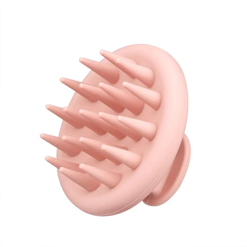 Cepillo de champú de silicona para cabeza, peine masajeador para el cuero cabelludo, para la raíz del cabello, para la picazón, para limpiar el cuero cabelludo a fondo, cepillo de masaje corporal, cepillo de baño
