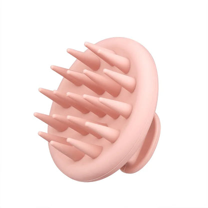 Cepillo de champú de silicona para cabeza, peine masajeador para el cuero cabelludo, para la raíz del cabello, para la picazón, para limpiar el cuero cabelludo a fondo, cepillo de masaje corporal, cepillo de baño