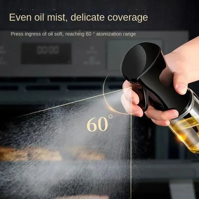 Botella pulverizadora de aceite de 200/300 ml para cocinar, pulverizador de aceite de oliva para barbacoa, herramienta para picnic