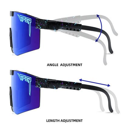 Gafas de sol PIT VIPER para exteriores, para hombre y mujer, con protección UV400, para ciclismo, béisbol y ciclismo de montaña.