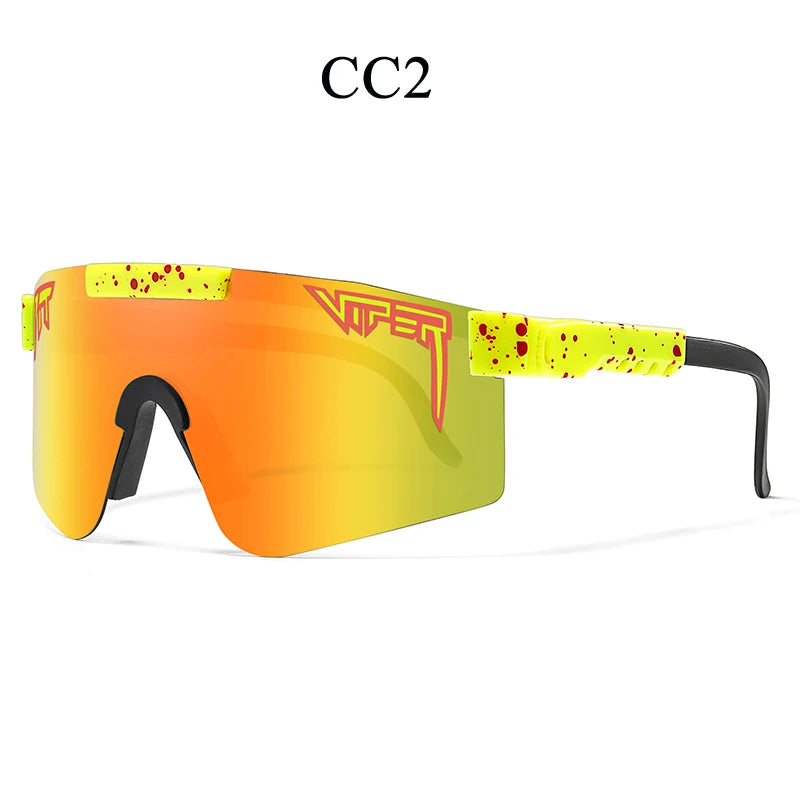 Gafas de sol PIT VIPER para exteriores, para hombre y mujer, con protección UV400, para ciclismo, béisbol y ciclismo de montaña.