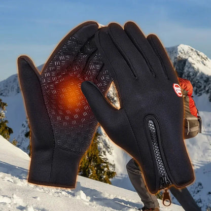 Guantes de moto de otoño e invierno para mujer, resistentes al viento, antideslizantes, con pantalla táctil, de forro polar, que mantienen el calor en el trabajo, guantes deportivos para hombre y mujer.